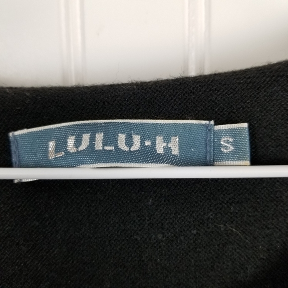 Lulu-H Art To Wear Womens Dress Long Fit N Flare Sheer Sleeve Multi Color Small - Picture 3 of 13